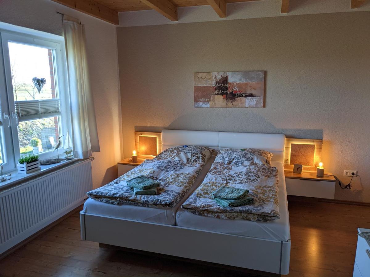 Ferienwohnung Landambiente Hage Halbemond Exterior foto