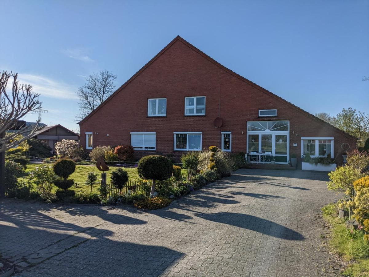Ferienwohnung Landambiente Hage Halbemond Exterior foto